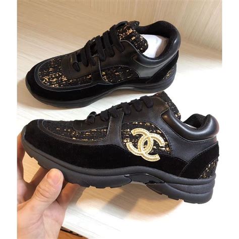 chanel classic running shoe|chanel athletic shoes.